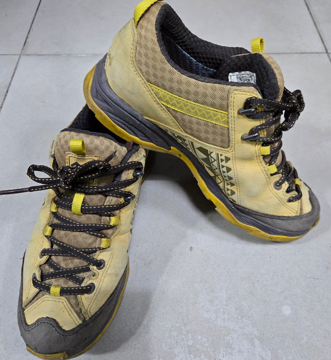 코오롱스포츠 고어텍스 등산화 245mm 상품이미지1