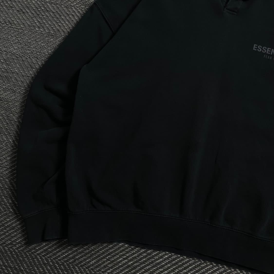 피어오브갓 에센셜 박시핏 롱슬리브 블랙 o 4080 상품이미지5