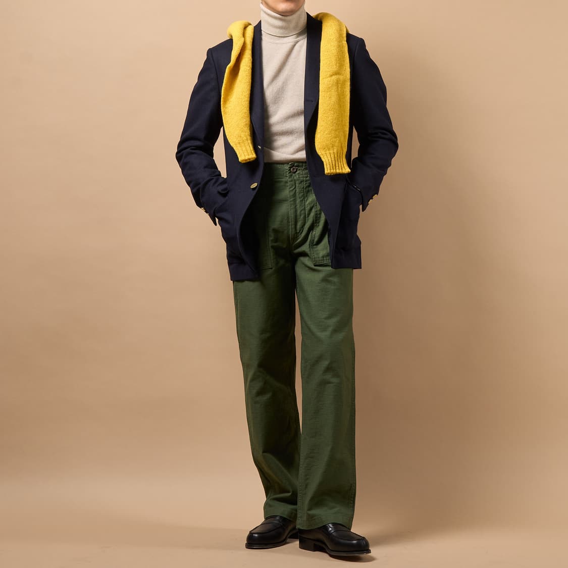 (3)오어슬로우25fw퍼티그 팬츠 레귤러핏 새제품 상품이미지1