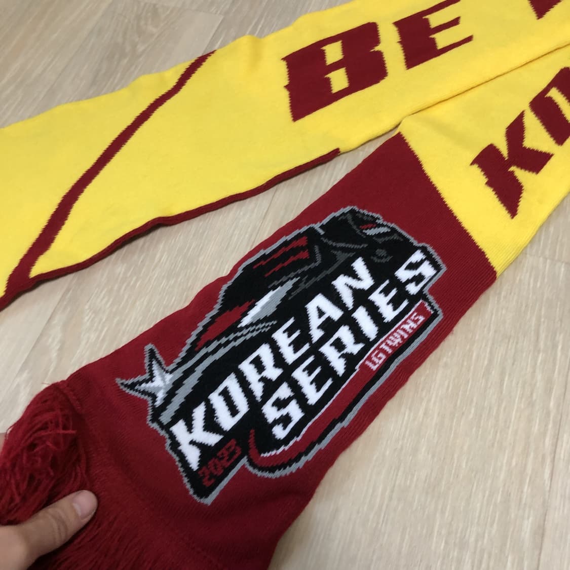 (OS) LG 엘지 트윈스 2023 통합우승 한국시리즈 머플러 엘지머플러 상품이미지2