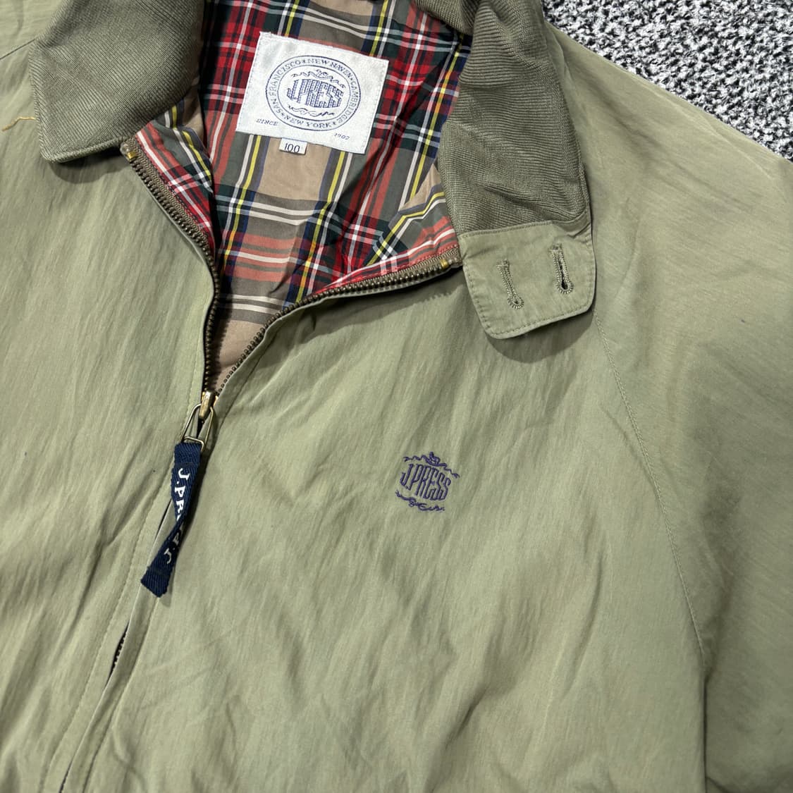 제이프레스 J Press 바라쿠타 헤링턴 자켓 (100) 상품이미지3