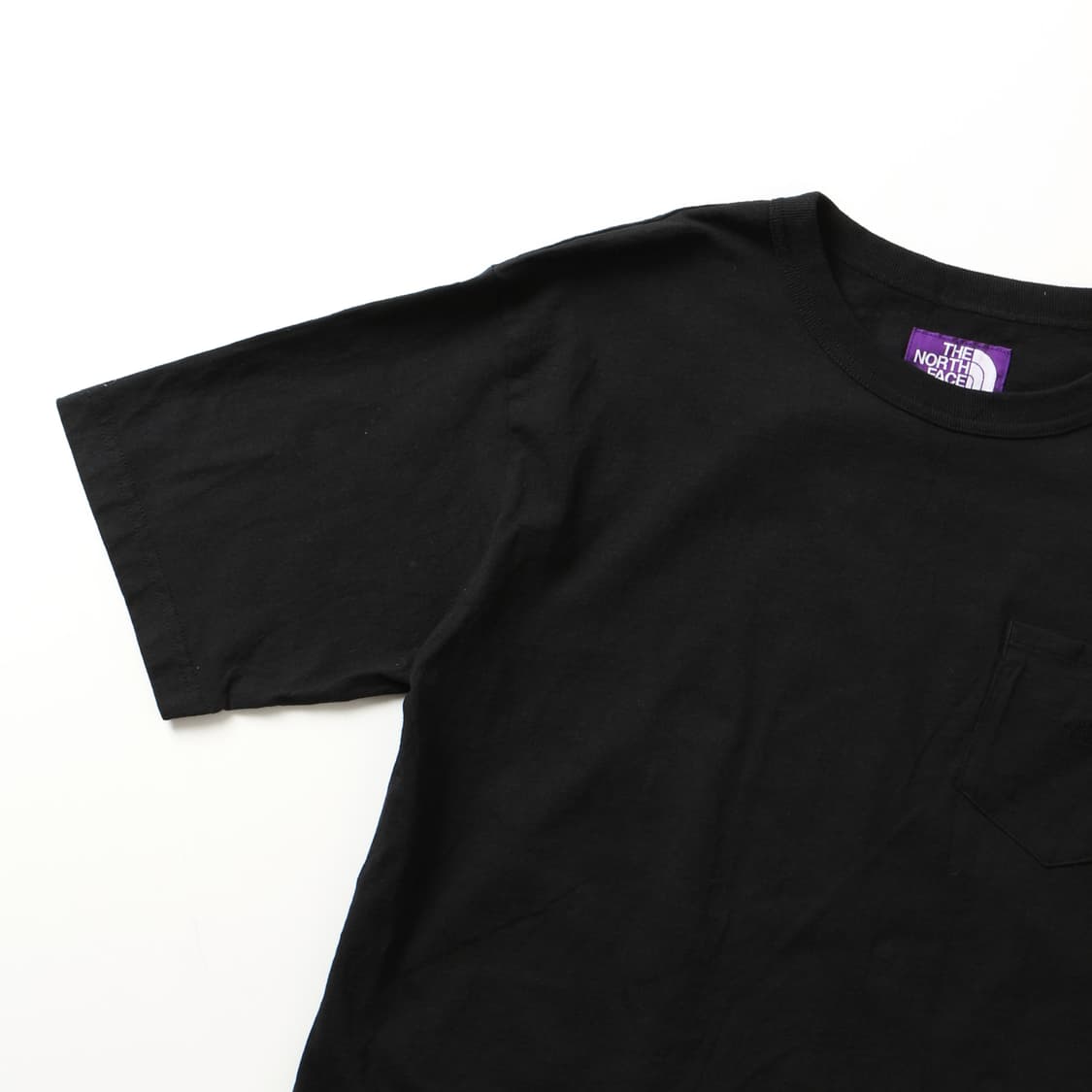  노스페이스 블랙 하프 티셔츠   상품이미지2