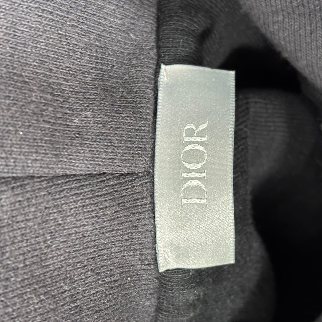 (새상품급,정품)디올 꾸뛰르 백로고 후드티 블랙 XXL 상품이미지6