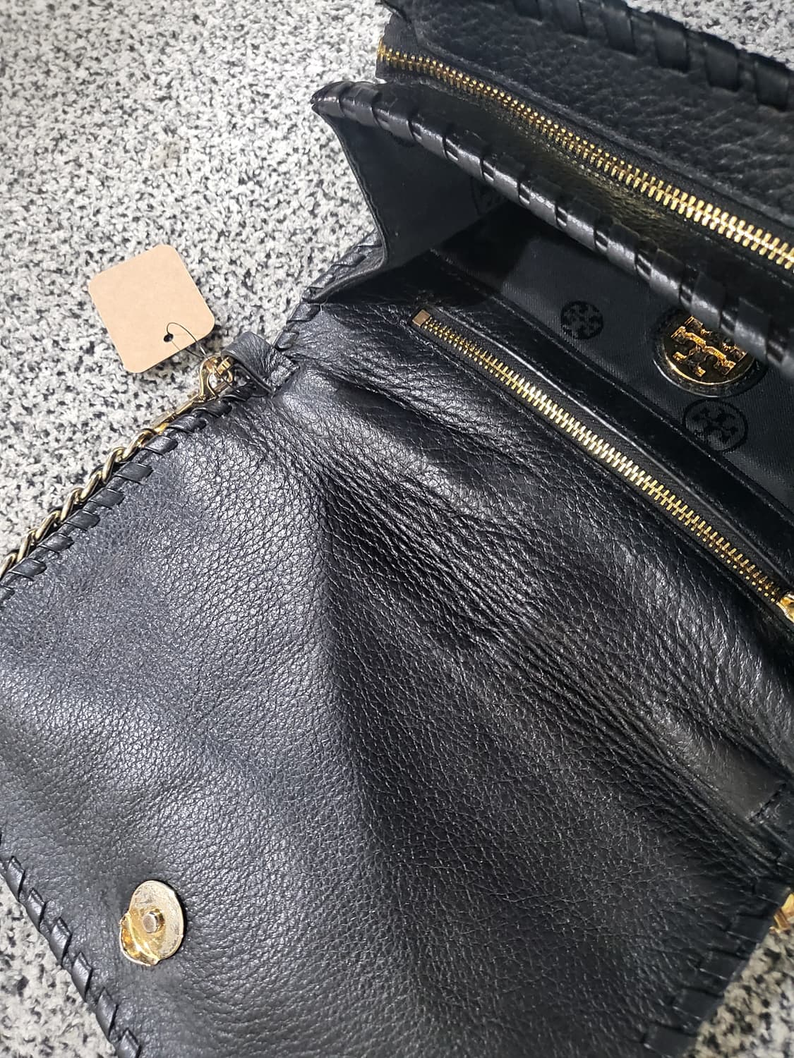 토리버치 블랙 체인 크로스백 상품이미지4