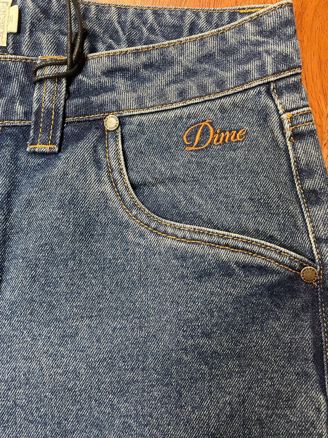 다임(Dime) 까르띠에 크래쉬 워치 패러디 데님진 상품이미지4