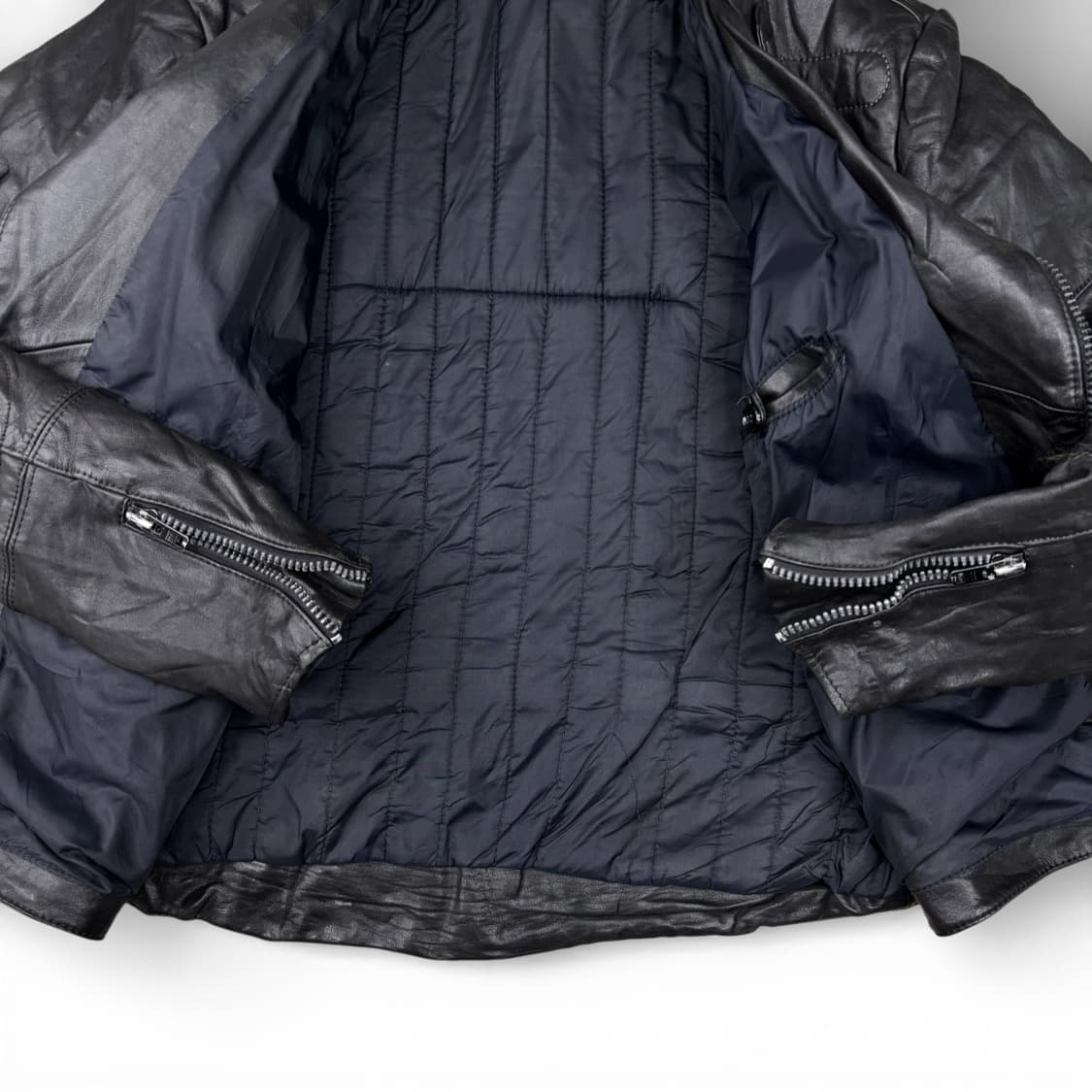 80's 할리 데이비슨 x 하인 게릭 레더 모터사이클 자켓 상품이미지8