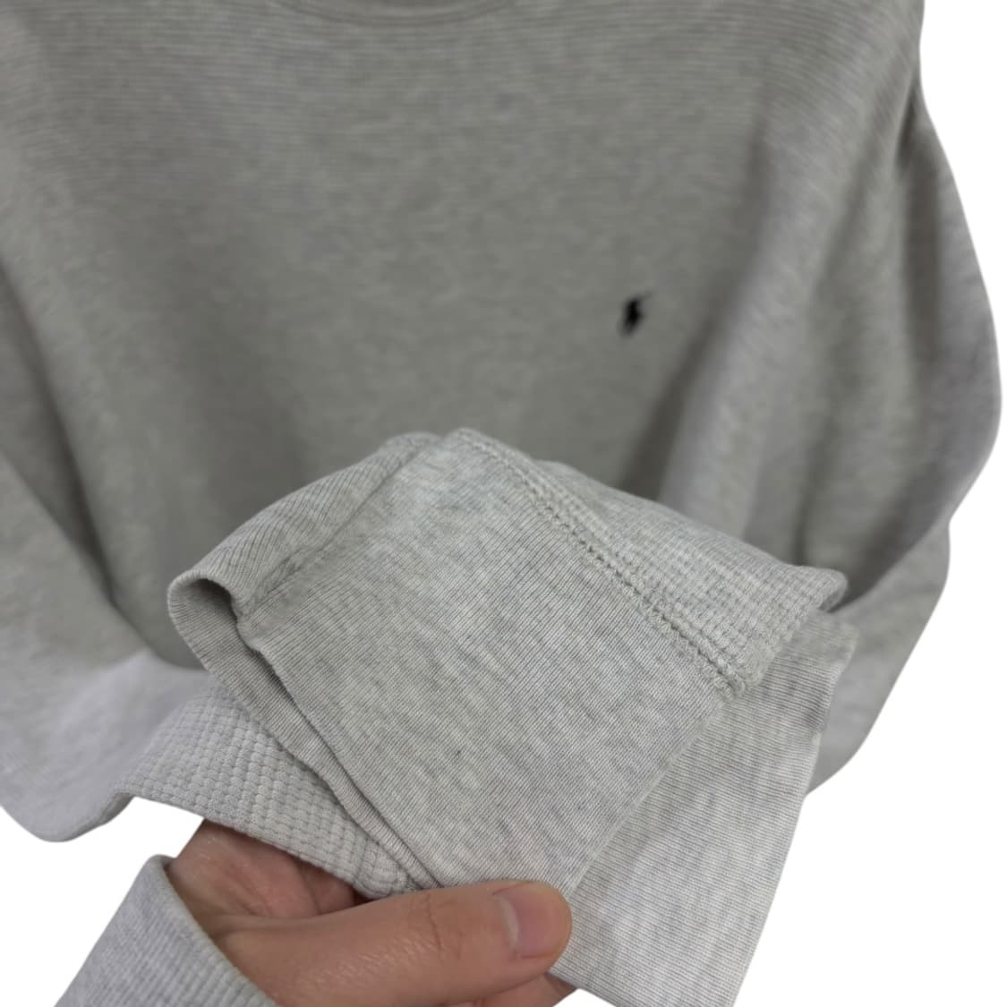 폴로랄프로렌 와플 긴팔티 상품이미지3