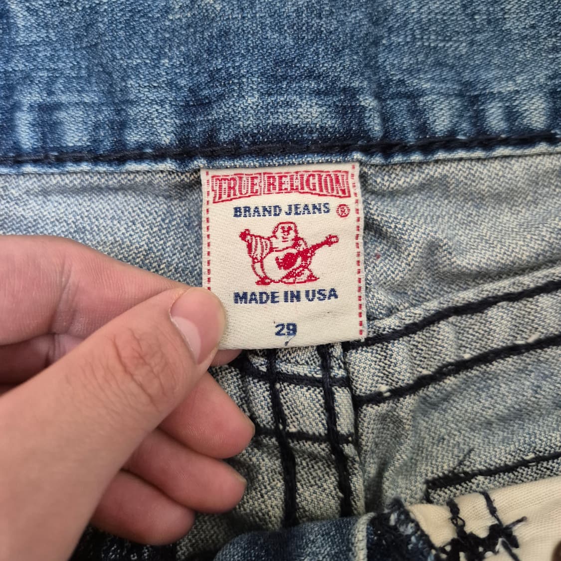 트루릴리전 데님 청바지 상품이미지5