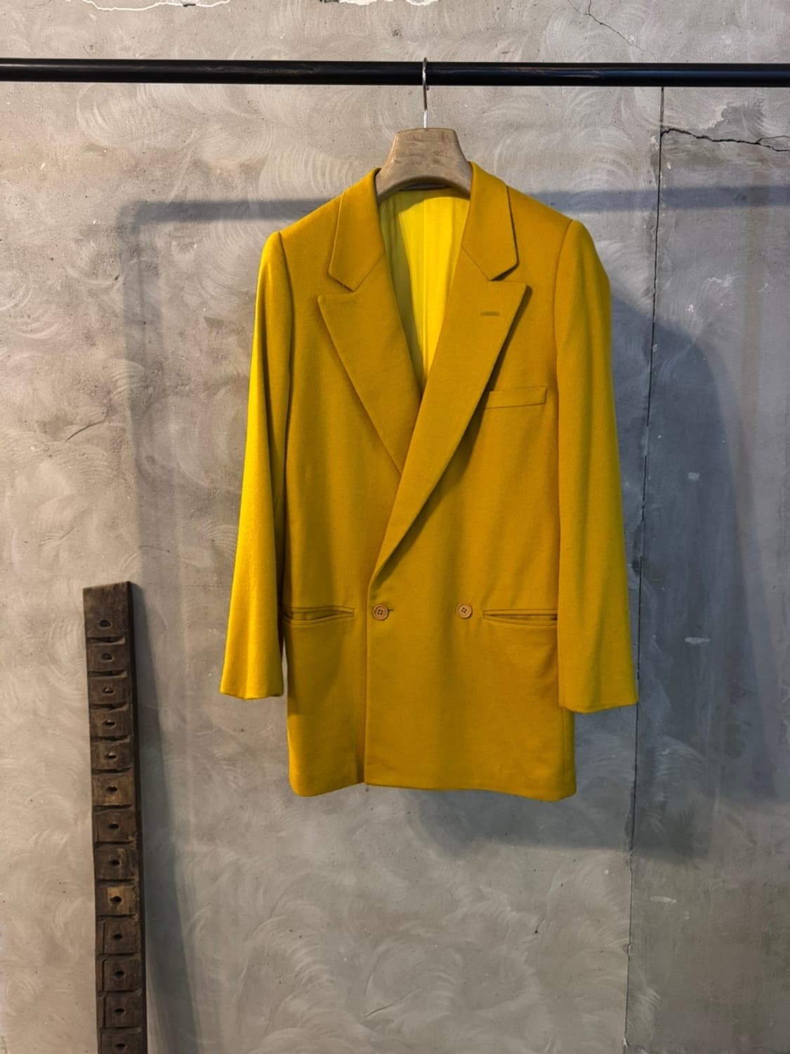 VERSACE 베르사체 캐시미어 플란넬 더블 브레스티드 자켓 77~88 상품이미지1