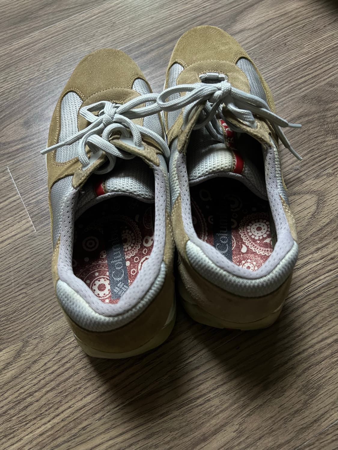 빈티지 프라다 아메리카컵 스웨이드 7.5 상품이미지2