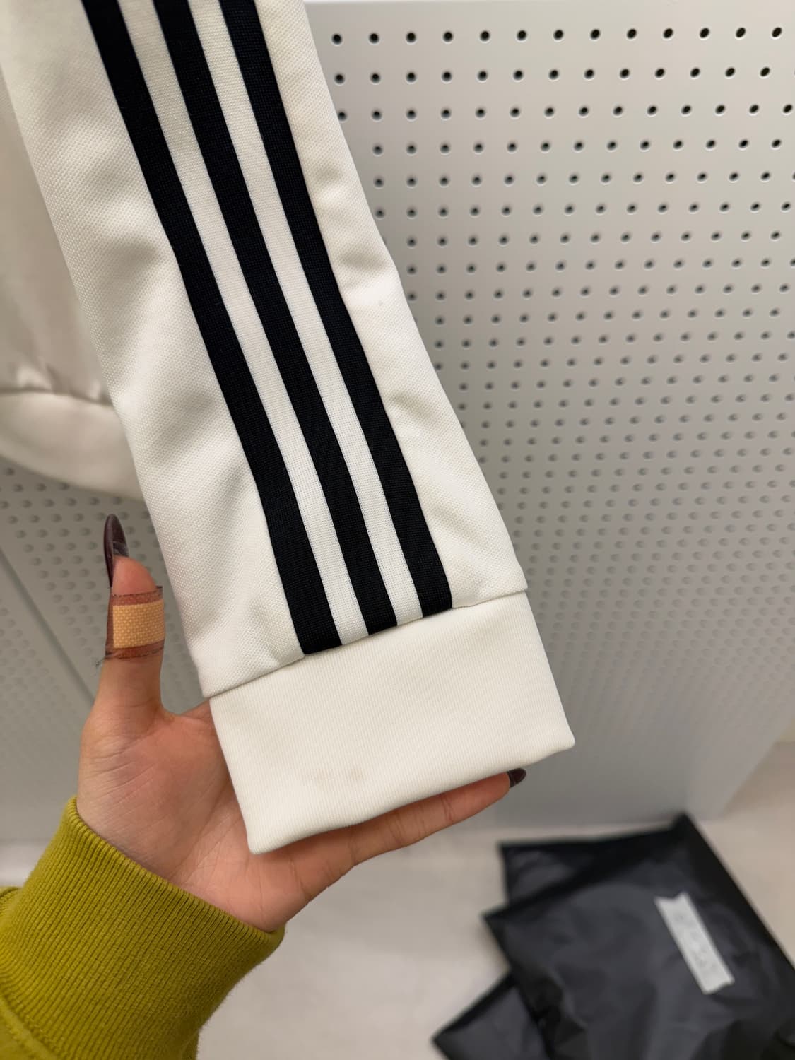 아디다스 파이어버드 트랙탑 화이트 U1583 상품이미지4