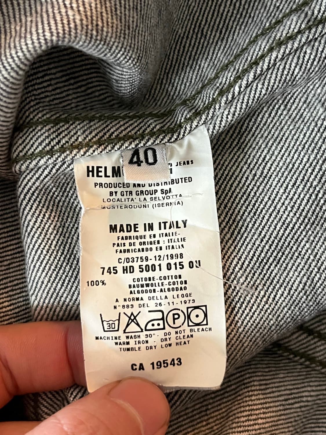 90’s Helmut Lang  상품이미지5