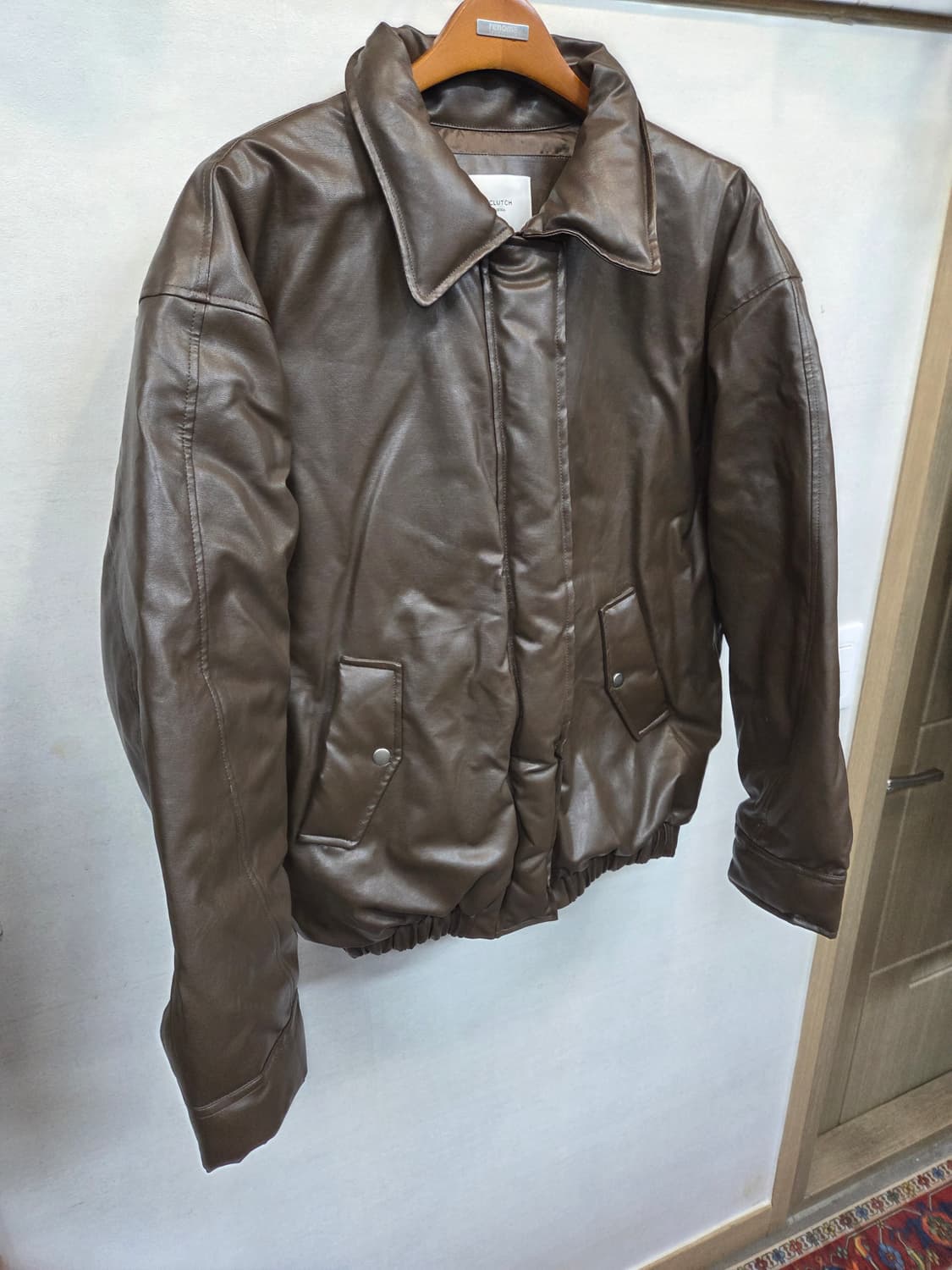 클러치 서울 레더 패딩 L 상품이미지7