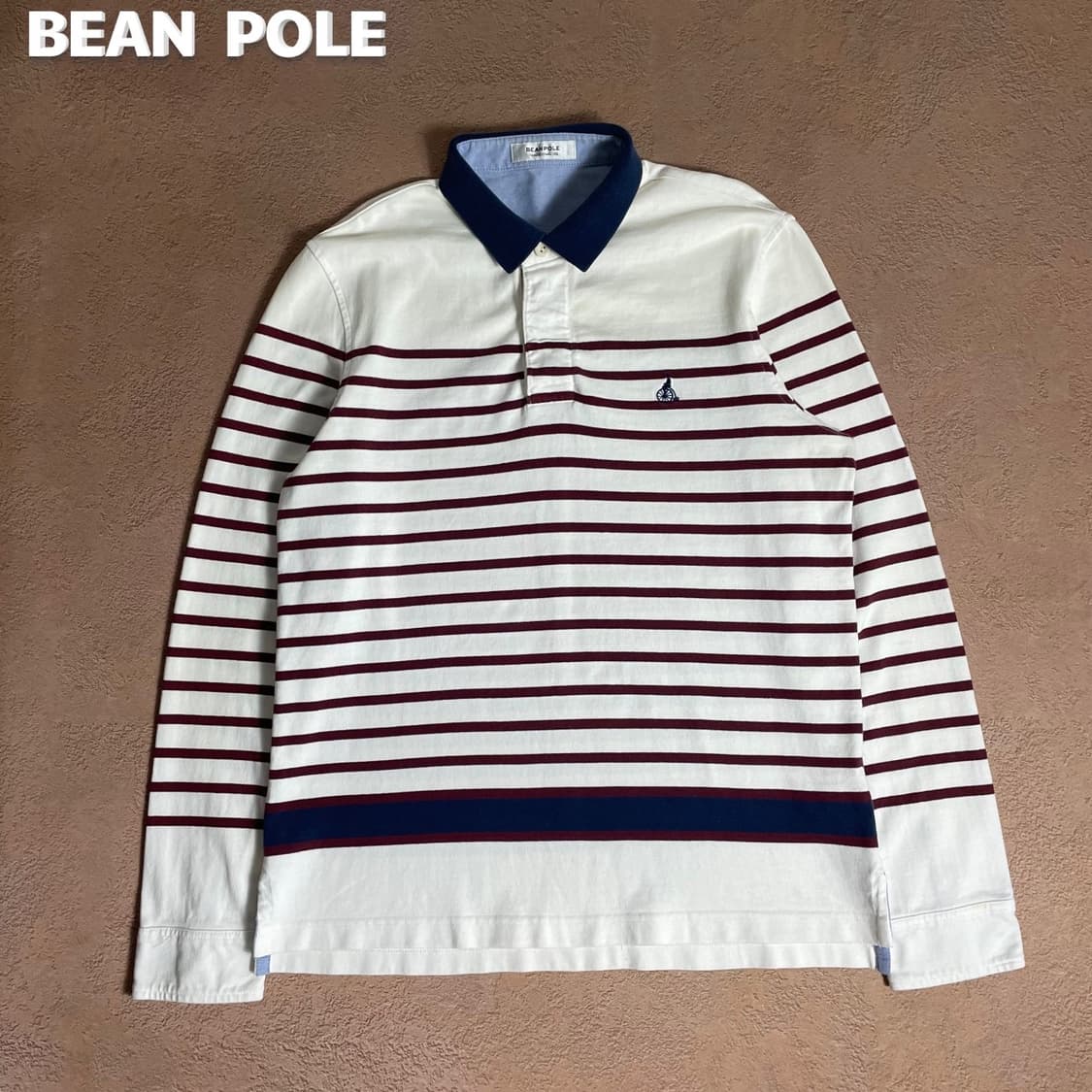 [100] 빈폴 카라 긴팔티 상품이미지1