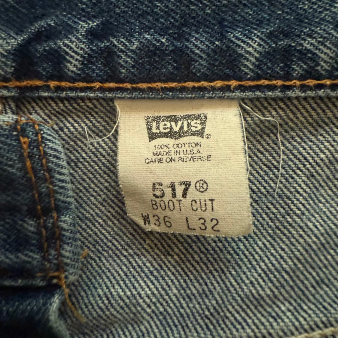 [36] Levi's u.s.a 리바이스 517 데님 청바지 -19 상품이미지7