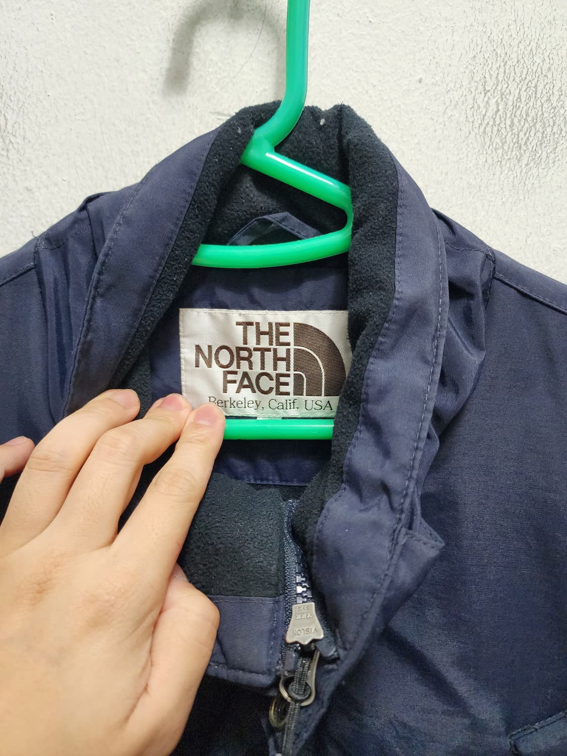 노스페이스 화이트라벨 네이비 바람막이  상품이미지6