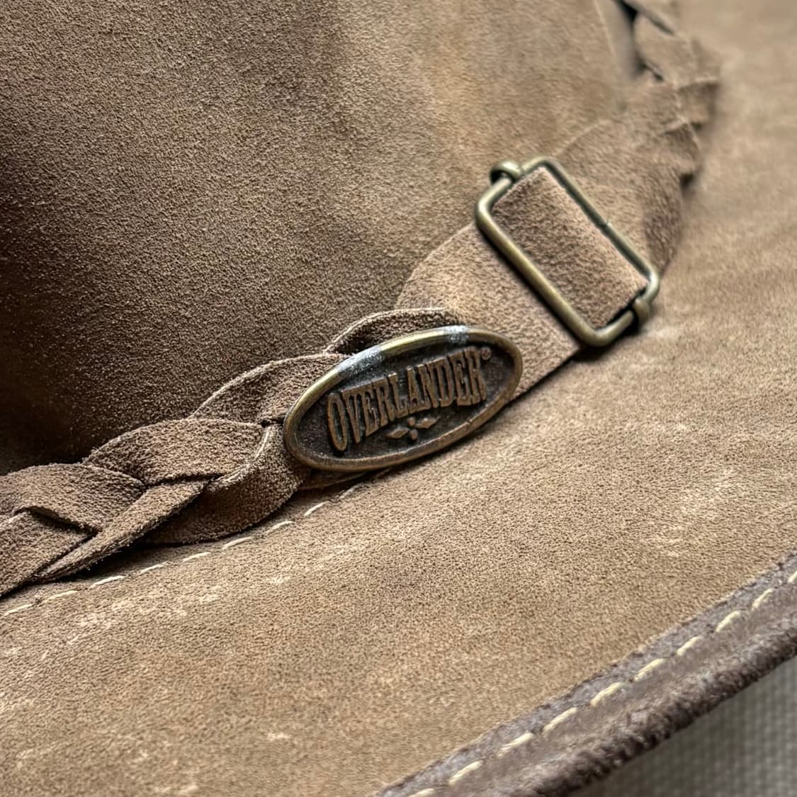 [새제품] 오스트레일리아 OVERLANDER 레더 카우보이 햇 상품이미지5
