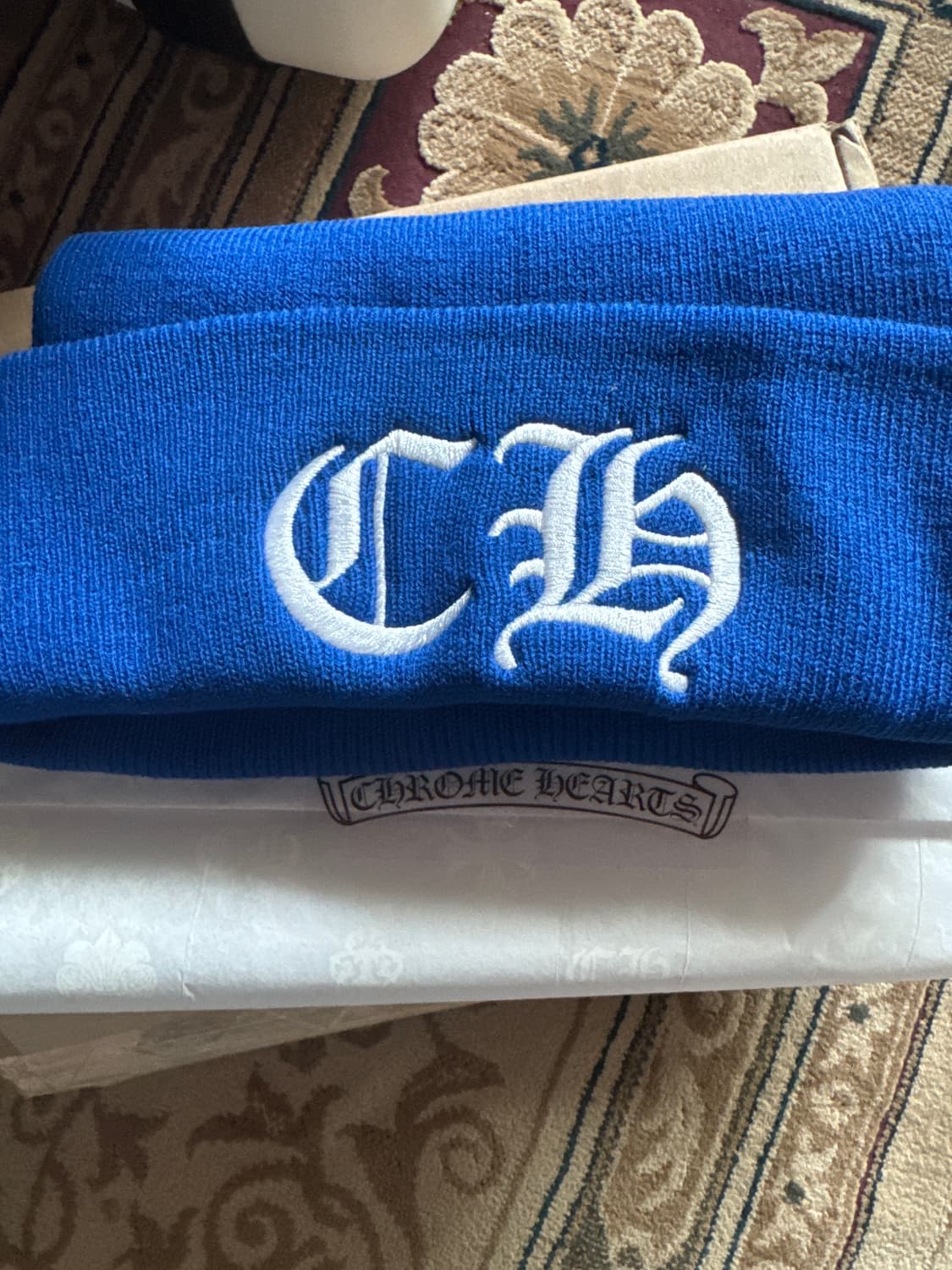 크롬하츠 워치 캡 비니 블루 상품이미지2