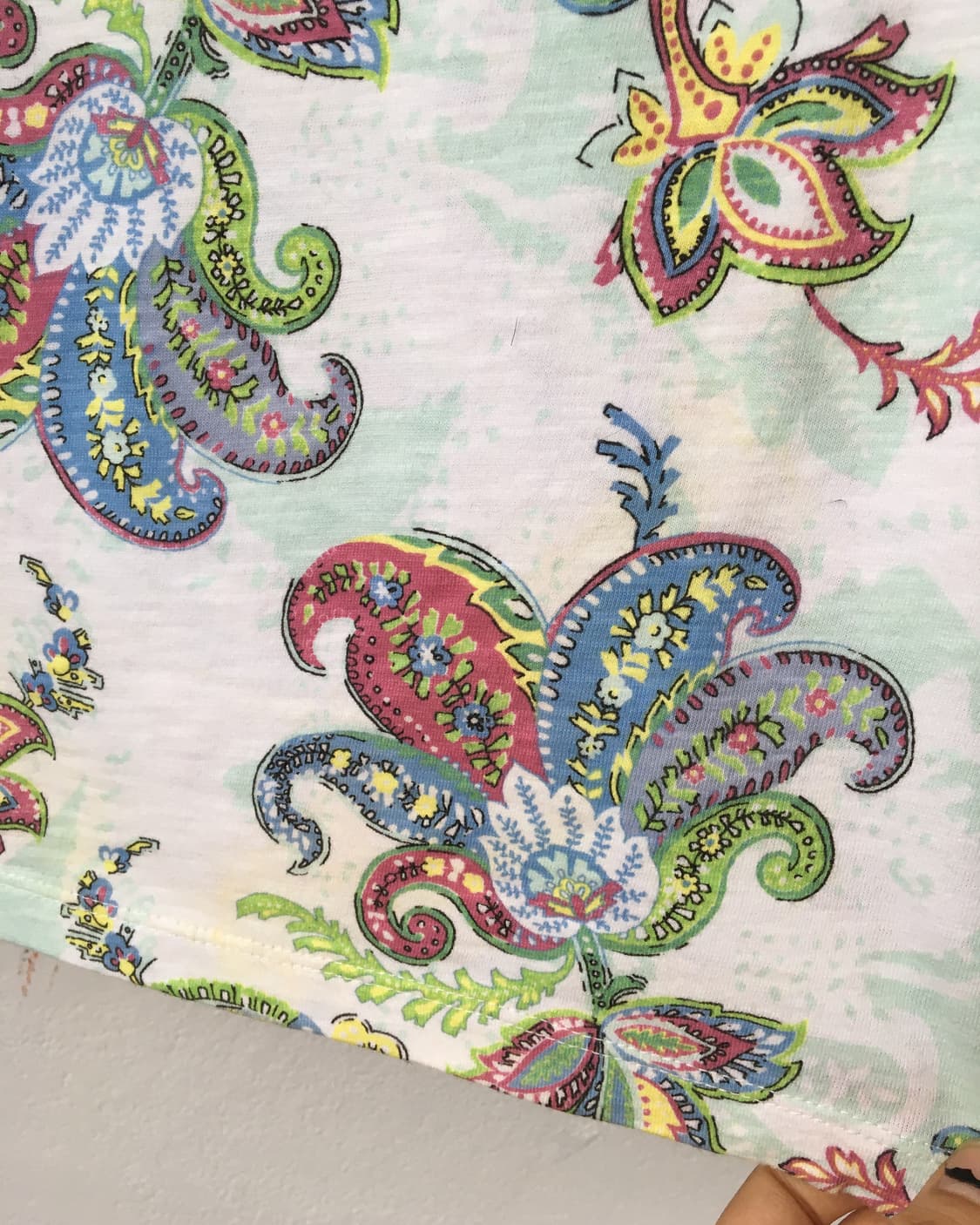 Paisley pattern t shirt 상품이미지5