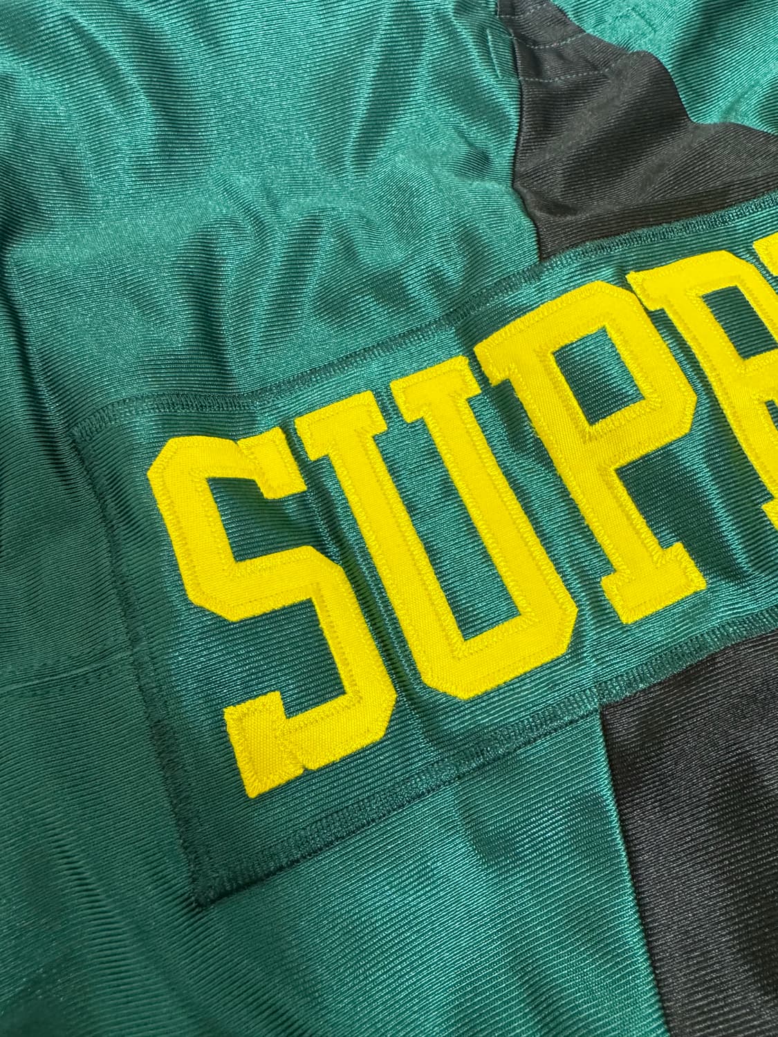 [XL] 슈프림 스타 풋볼 저지 다크그린 24FW (새상품) 상품이미지4