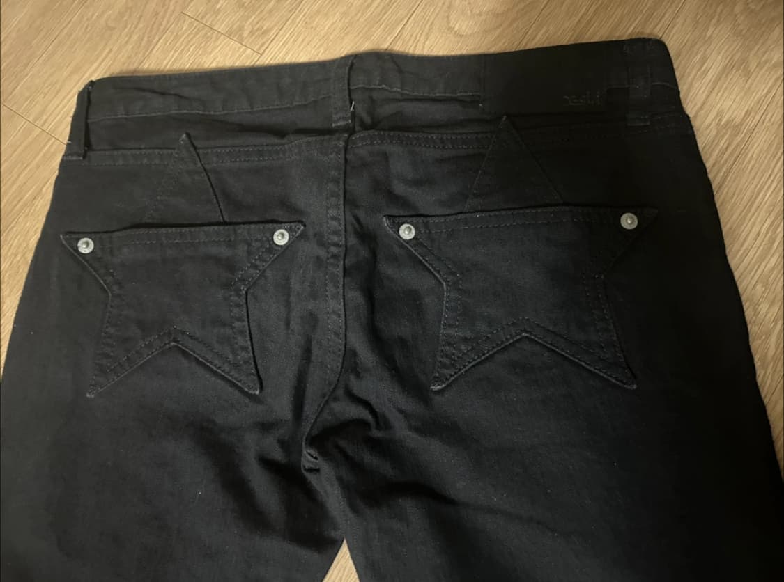 X-girl 엑스걸 블랙 스키니 진 청바지 상품이미지2