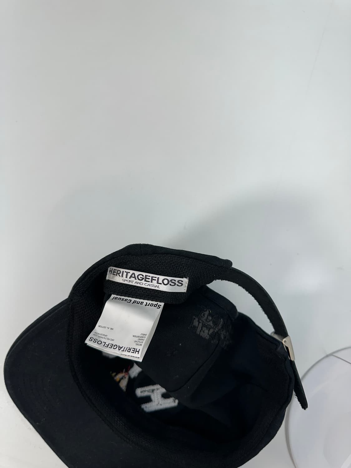 헤리티지플로스 hfc 캡 블랙 os 상품이미지3