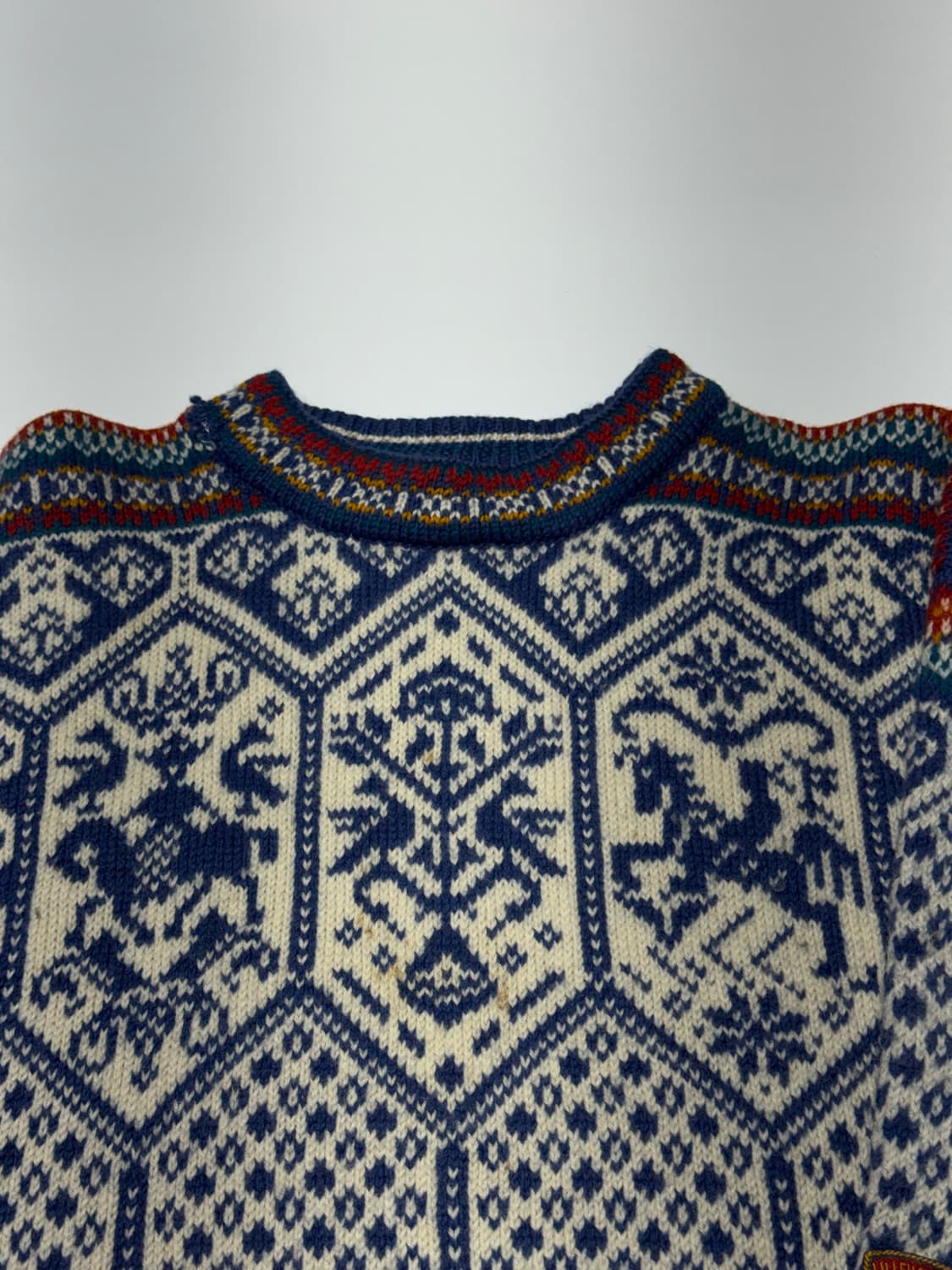 데일오브노르웨이 100% WOOL 니트 XL 상품이미지3