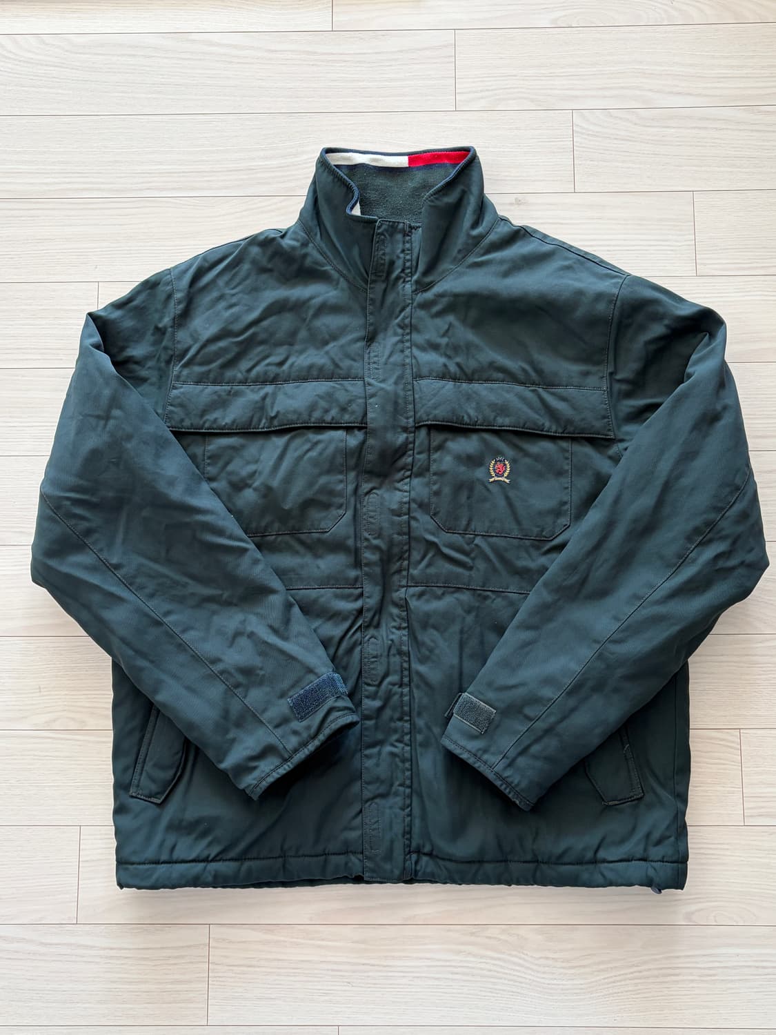 90s Tommy 타미 힐피거 누빔 아우터 자켓 M (103) 상품이미지1