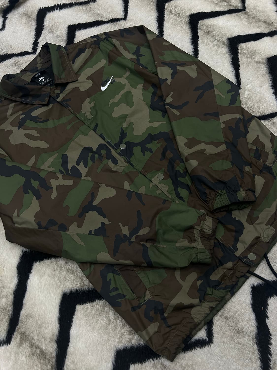 [L]나이키SB 카모플라쥬 코치자켓 상품이미지3
