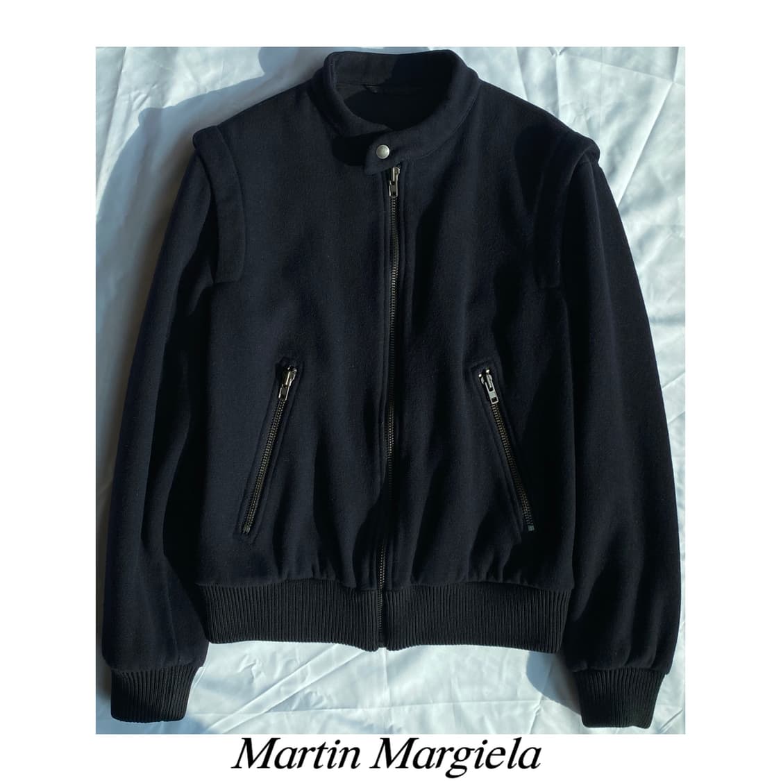 (Hold)마틴 마르지엘라 08fw 아카이브 헤비 울 5zip 봄버 자켓 상품이미지1