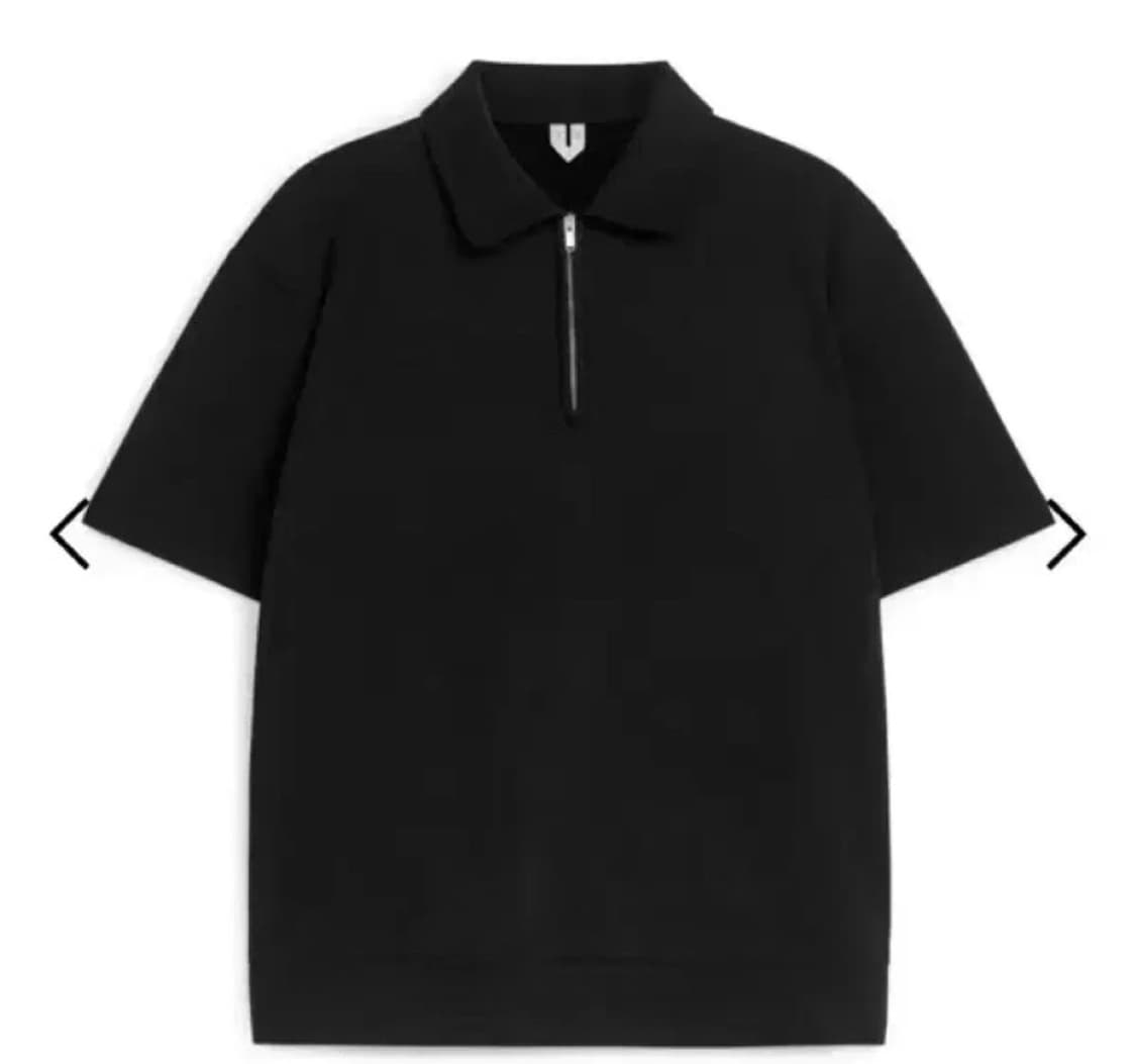 (XL) 아르켓 반집업 블랙 상품이미지1