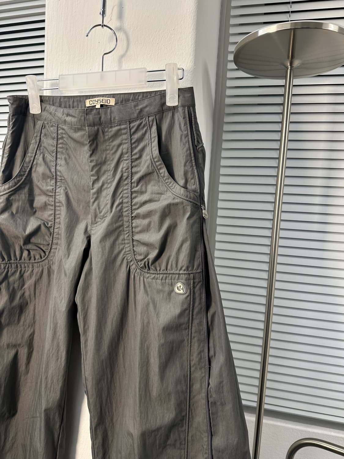 코이세이오 사이드지퍼 플레어 팬츠 1  상품이미지6