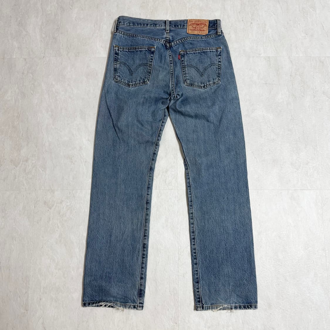 (30x32) 빈티지 리바이스 501 연청 데님팬츠 상품이미지2