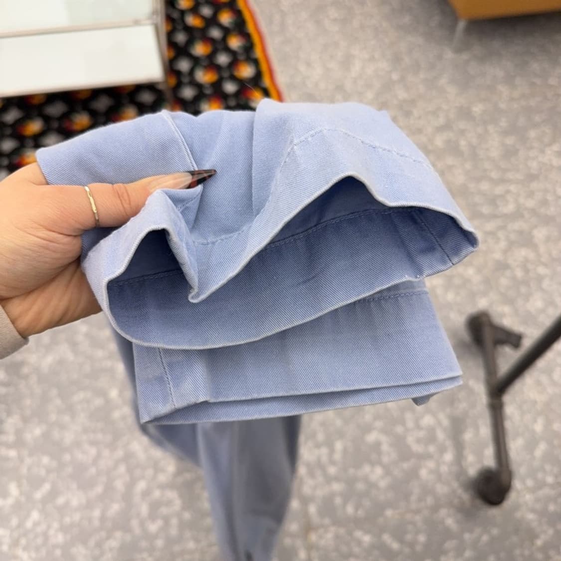 폴로 랄프로렌 Y2K 연하늘 빅사이즈 면바지 38인치 C08394 상품이미지6