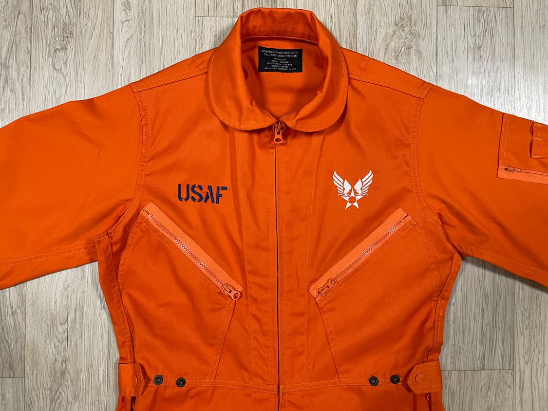 95) 60's 복각 휴스턴 미군 숄카라 점프수트(데드스탁) 상품이미지1