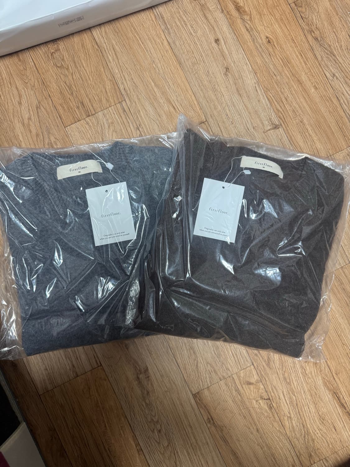 새상품) 퍼스트플로어 캐시미어니트 46 상품이미지3