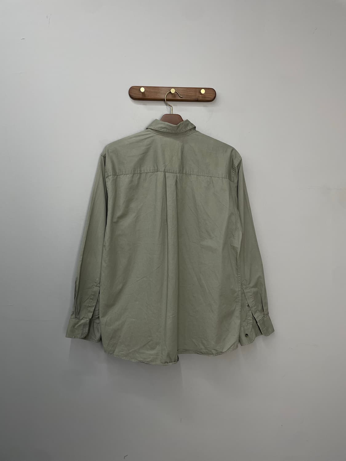 폴로 랄프로렌 클래식핏 솔리드 셔츠 H1107 상품이미지4