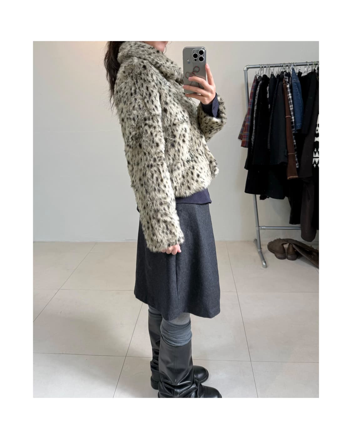 Comme ca ism 퍼 자켓 상품이미지2