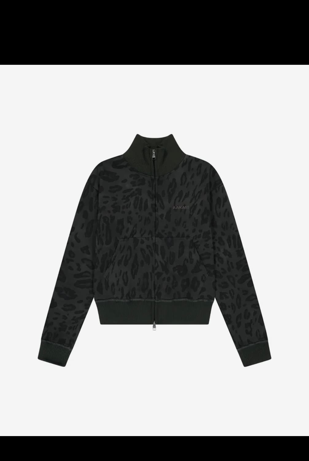 Leopard Logo Track Jacket (Black) 상품이미지1