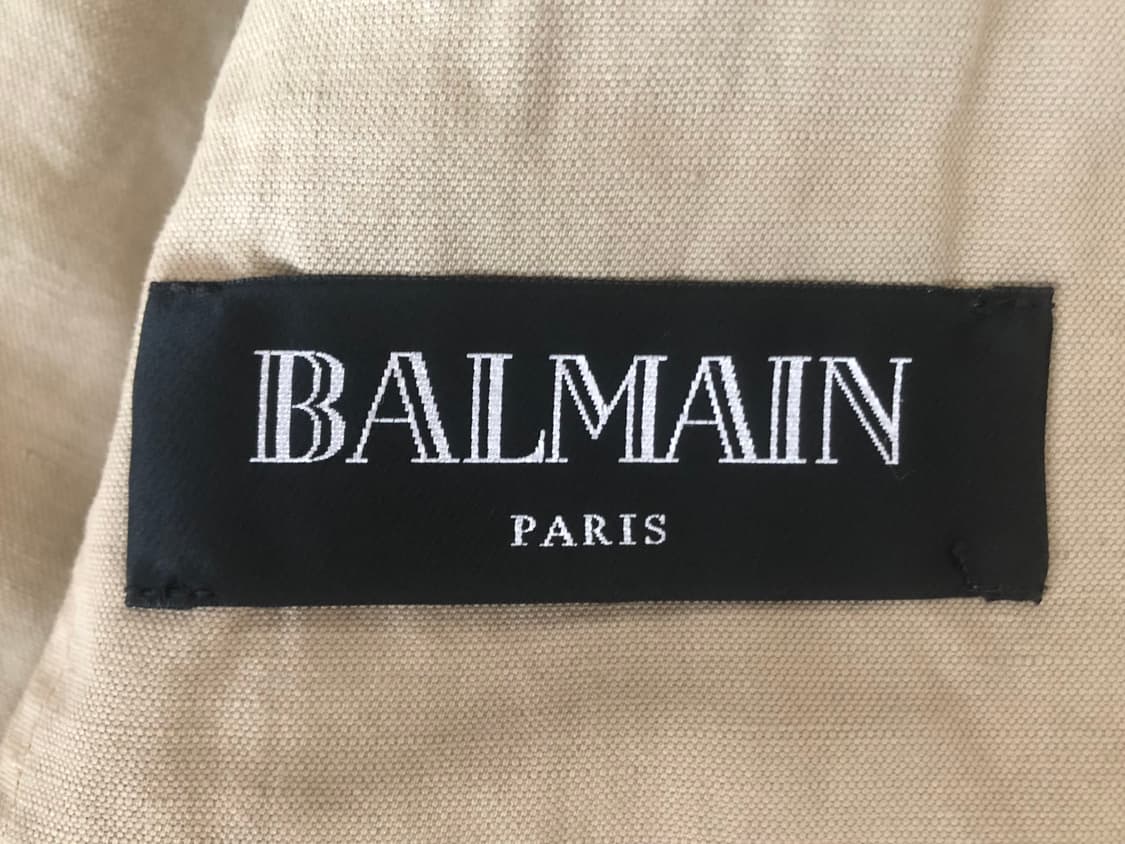 발망 베이지 벨티드 사파리 자켓 상품이미지8