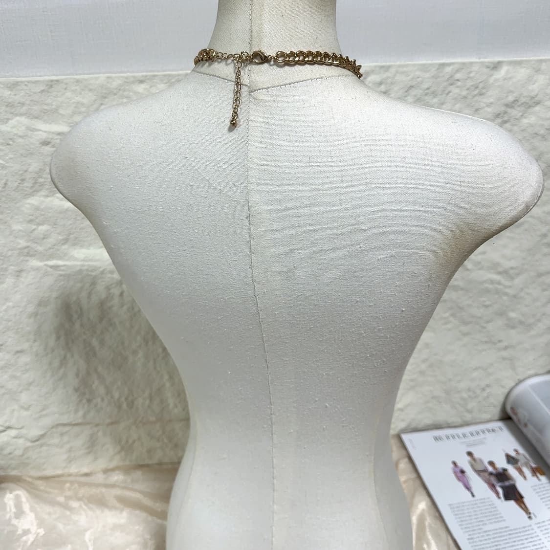 빈티지 레이어드 오리엔탈 쿠바체인 목걸이 상품이미지3