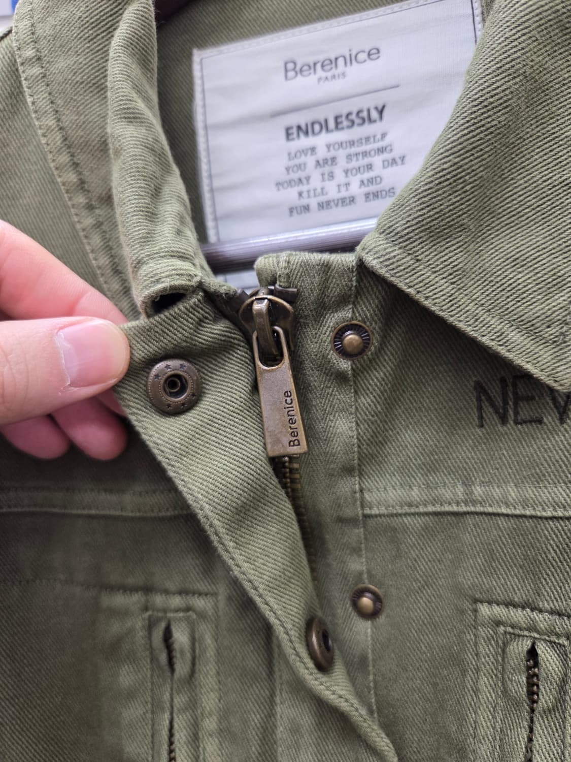 베르니스 밀리터리 야상 자켓 상품이미지4