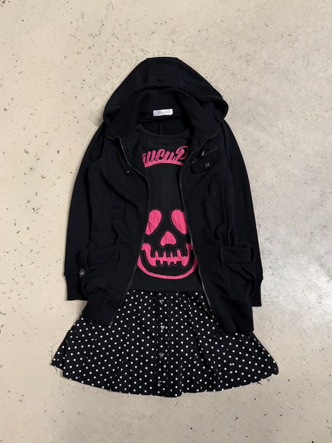 Kawaii punk girl cody set 상품이미지1