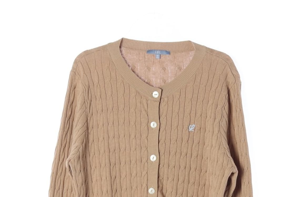 LBL 꽈배기 가디건 M 상품이미지3