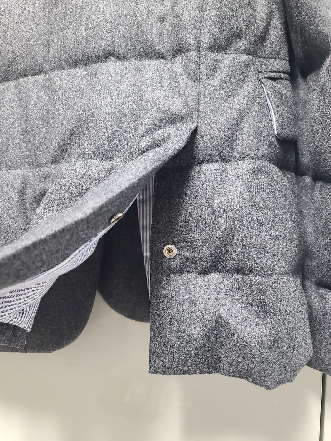 [3 SIZE] 몽클레어 감마 블루 패디드 블레이저 상품이미지8