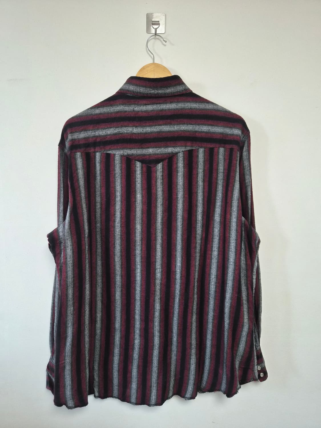 랭글러Wrangler 체크 웨스턴 셔츠 XL사이즈 - S330 상품이미지2