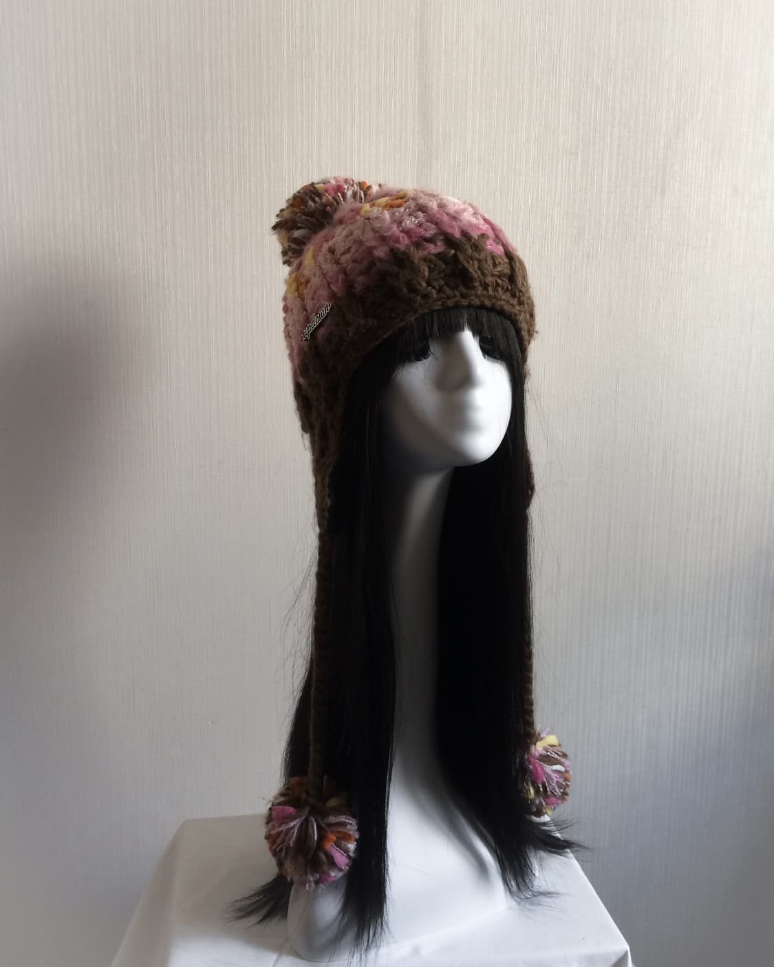 Pom pom knit beanie 상품이미지2