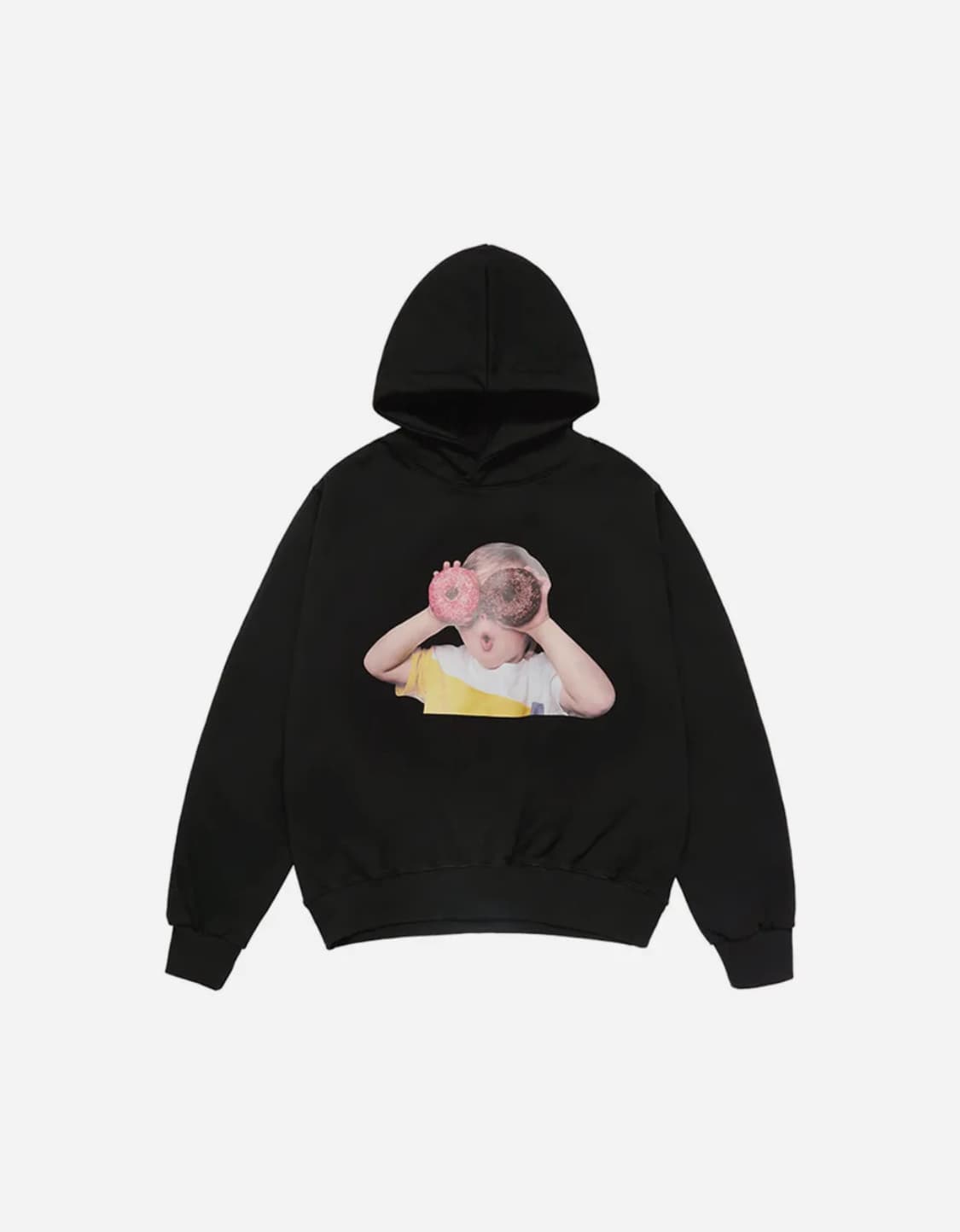 아크메드라비 ADLV 도넛 후드티 블랙 상품이미지1