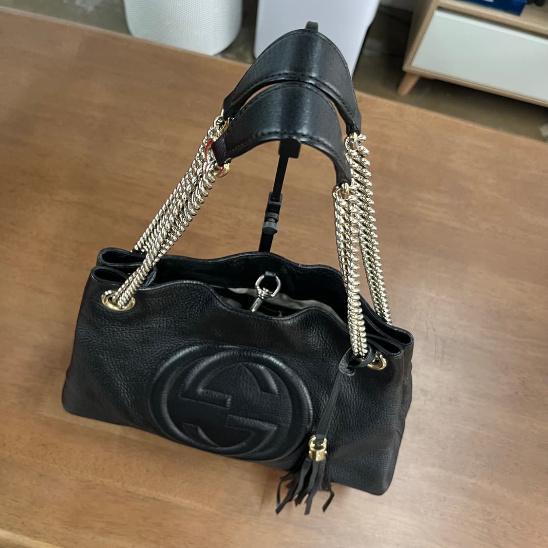 구찌 소호 테슬 체인 숄더백 상품이미지4