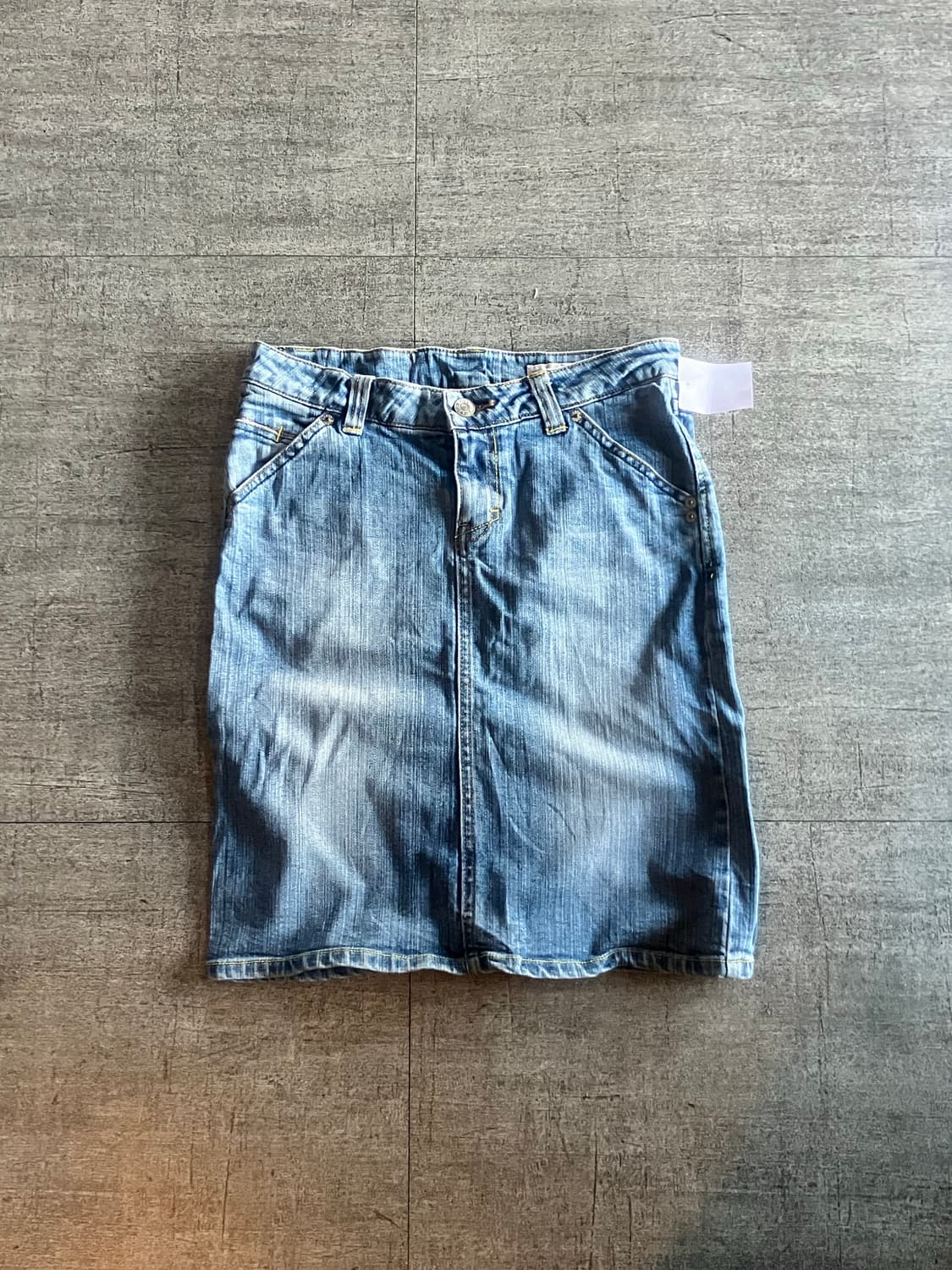 일본빈티지 Earthmusic 핀터깔y2k 보헤미안웨스턴 비즈 미디스커트 상품이미지2